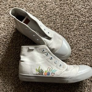 Bangs high top sneakers